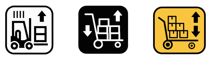 freight elevator icon vector illustration © vectomix