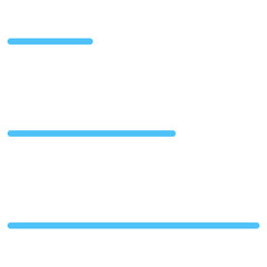 Obraz premium Flat Colored Sort Descending Icon for Data Ordering and Interface Navigation