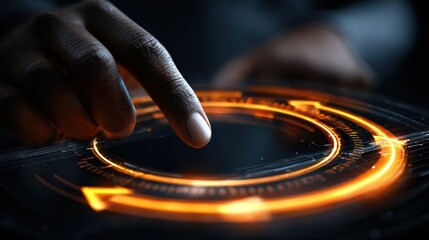 Obraz premium By following the change management cycle, organizations move from awareness to adoption, reinforcing behaviors that support lasting change. 