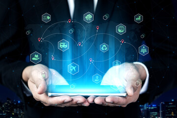 Sustainable supply chain improves global environmental responsibility, drives green logistics, and...