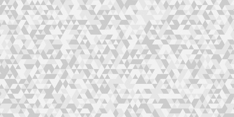 Abstract geometric wall tile and metal cube background triangle wallpaper. Seamless geometric pattern low polygon backdrop background. Gray diamond overlap polygonal background.