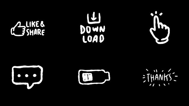 Animated Stickers Social