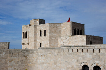 Kruja Castle in Albania. A timeless stone fortress overlooking the hills, where history, culture, and stunning views come together.