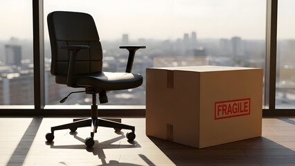 Packing Up a Career. Perfect for: Career change blogs, HR visuals