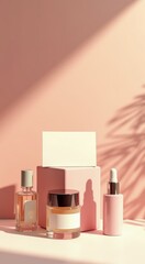 Bottle of perfume and a box of perfume