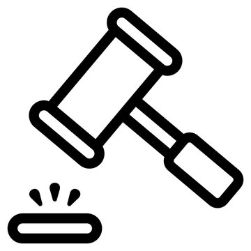 law judgment icon