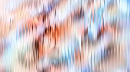 Reeded Glass. Colored Ribbed Background. Blue, Purple, Silver, Pink and Violet. Transparent acrylic with patterned light for texture. Futuristic wave pattern on bright rainbow template.