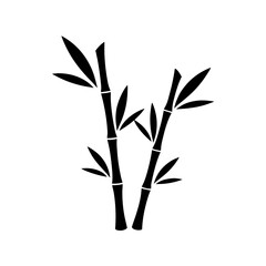 Obraz premium Simple bamboo illustration