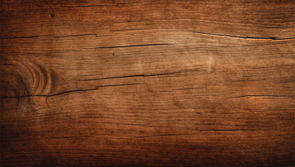 Naklejka premium Brown wood texture. Wooden background. Wood texture with natural pattern. Wood grains. Wooden board.