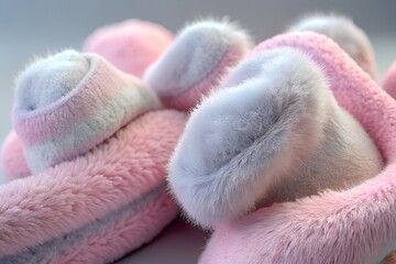 soft pink fur