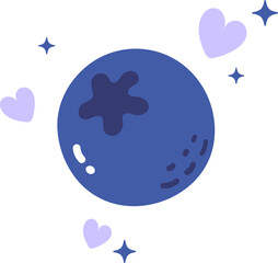 Cute Blueberry