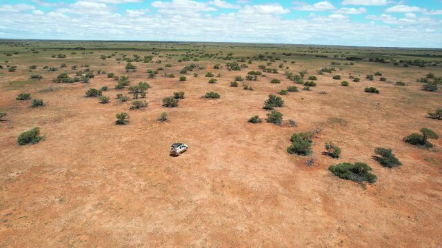 Great vast and remote outback of Australia