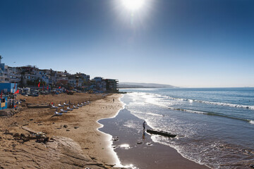 Taghazout village, Souss-Massa, Morocco. © gildas
