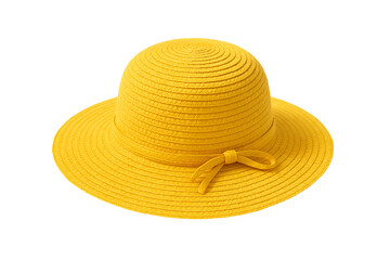 Stylish female headwear for sun protection and summer holiday beach outfit