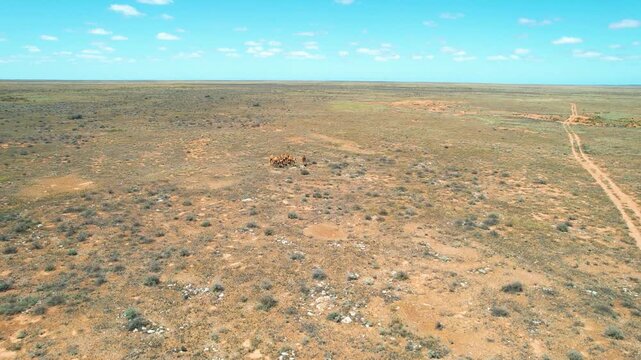 Great vast and remote outback of Australia