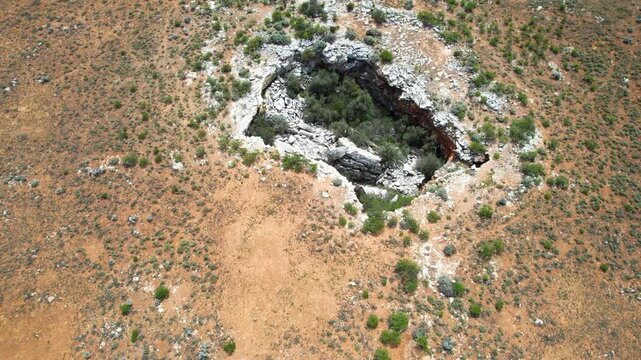 Great vast and remote outback of Australia