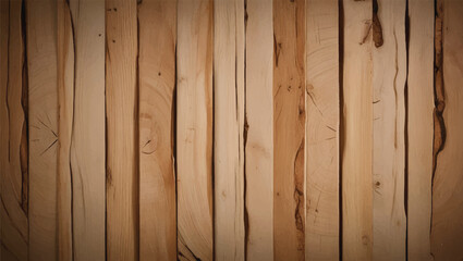 Obraz premium Rustic wood plank wall texture for Interior design. Wooden background. Wood texture with natural pattern. 
