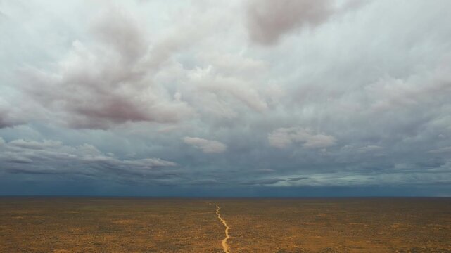 Great vast and remote outback of Australia