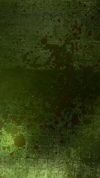 Urban Decay Backdrop, Rough Concrete Surface With Moss And Stains, Weathered Green Concrete Featuring Dark Splatters And Moss Highlights