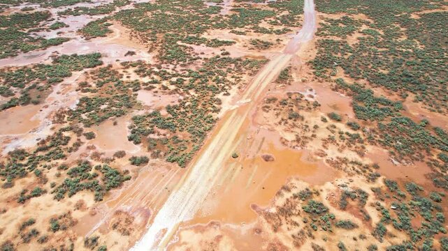 Great vast and remote outback of Australia