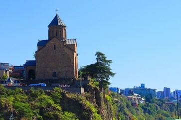 Metekhi Orthodox Church, Georgian Orthodox Church in Tbilisi