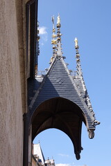 Vordach am Hotel-Dieu in Beaune