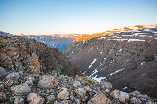 Putorana Plateau, Taimyr landscape. Russia, Siberia