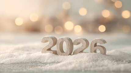 Cozy Holiday Message, Seasonal Holiday Countdown With Soft Textured Decorations And Shimmering Highlights