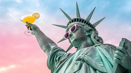 Fototapeta premium statue of liberty new york