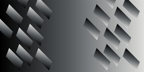 Abstract blue banner design vector, dynamic sporty horizontal background template for media promotion or web bannerPrint