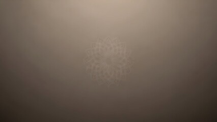 Soft focused floral pattern on gradient background