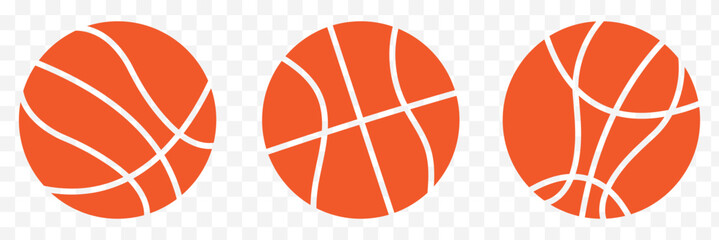 basketball sport equipment solid icon . Basketball logo vector icon . eps 10. Orange color basketball symbols.