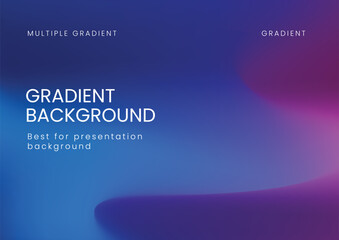 Modern Gradient Vector Illustration | Abstract Colorful Background Design