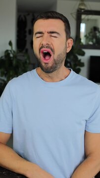 Man seeing something that he really likes 