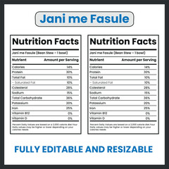 Jani me Fasule Illustration &ndash; Traditional Albanian Bean Stew