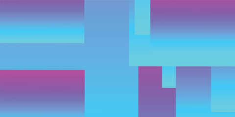 Obraz premium Abstract colorful background vector design with bright 3d geometric squares and blue digital cube patterns for a modern business web banner illustration