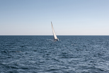Boat near Marseille in France