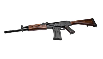 Detailed Rifle Equipment Display for Design Use