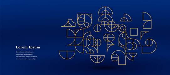 幾何学 抽象 サークル パターン テクスチャ 背景