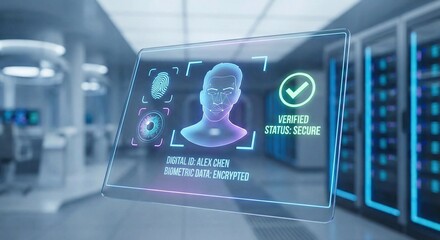 Digital Identity Verification System Combining Biometric Data and Secure Online Authentication