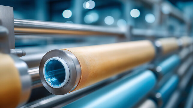 Filtration membranes under close inspection in high-tech water facility, industrial water treatment technology, advanced purification systems, membrane filtration analysis, with co