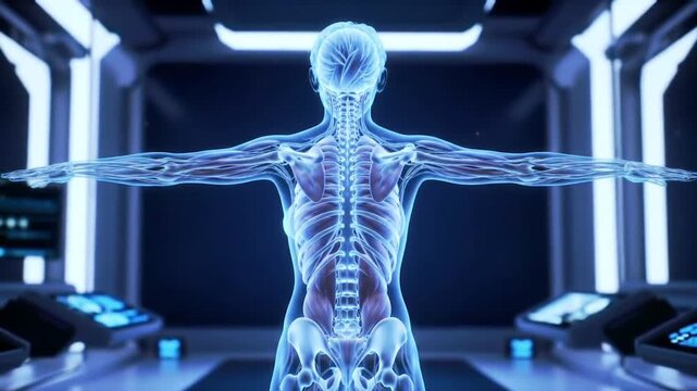 x ray image of human knee