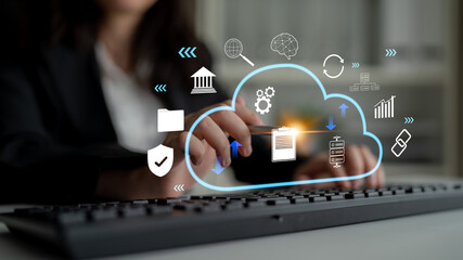 A cloud computing platform for enterprise business solutions. A central system for data storage, security, processing, and application hosting. Motif