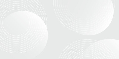 White geometric abstract background overlap layer on bright space with lines effect decoration.Print