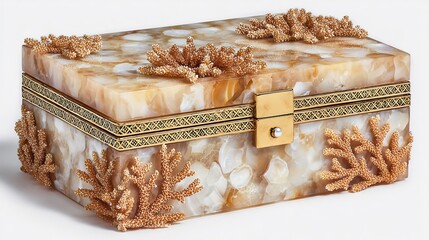 treasure chest with jewelry