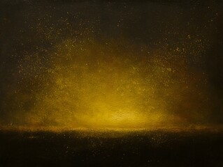 Radiant golden glow shines on warm dark field; top-right area intentionally left open for text or branding.