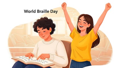Celebrating world braille day