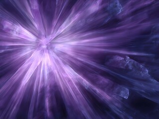Amethyst glow across abstract background, clean center