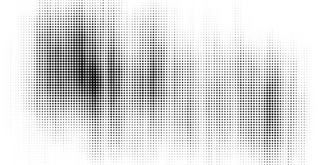 A captivating abstract halftone pattern reveals a soft, centralized focal point of converging dots.