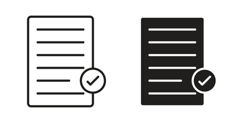 Declarations icons or logo design isolated sign symbol vector illustration - high quality line style vector